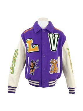 Louis Vuitton Multi Patch Mixed Leather Varsity Virgil Abloh 50